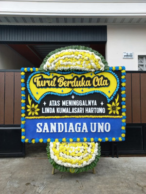 Papan Bunga Duka di Braga