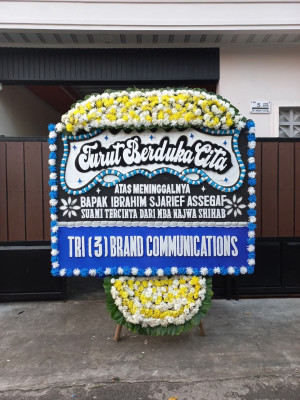 Papan Bunga Duka di Braga
